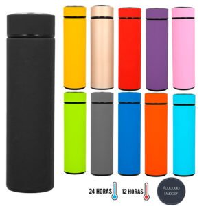 colores de termo acabado mate con infusor